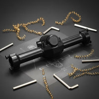 2 Pieces Upgrade Part Brass Axle Housing Long-Lasting RC Crawler Axle Wear-Resistant for Rock Crawling