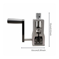 Drill Powered Wire Shearer Small Size Hand Crank Cable Shearer Easy to Use Manual Wire Stripping Machine for Metal Recyclers, Workshop
