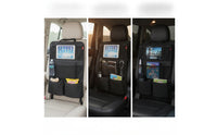 Multi-Pocket Backseat Organizer with Tablet Holder Reinforced Back Seat Organizer with Tablet Holder Hanging Tear-Resistant for Commuters, Daily Commute