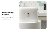 Child Step Stool Stable and Sturdy Kids Washroom Stool Food-Grade PP Material Footstool for Young Children