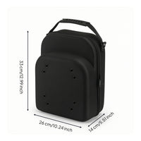 Baseball Cap Case Hard Shell Hat Case with Shoulder Strap Anti Deformation Hat Storage Bag for Journeyers, Collectors, Commuting