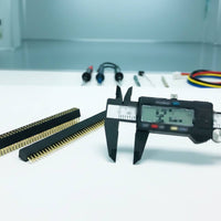 1.27mm Pitch Pin Header High Temperature Resistant PCB Connector Electronic Component for Electronics Repair