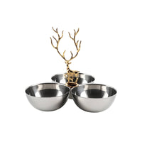 Fruit Bowl Stand Modern Tabletop Centerpiece Compact for Reception, Hosts