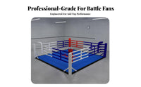 MMA Eight-Sided Cage Grappling Practice Training Arena Multi-Layer Padding Boxing Arena for Athletes, Professionals, Competition, Gym