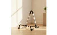 Triangular Guitar Stand Stable Guitar Stand with Padded Arms Space Saving for Artists, Home Rehearsal Stage