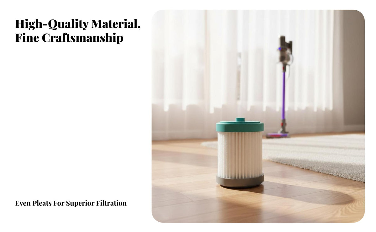 2 Pieces Vacuum Cleaner Strainer High Efficiency Filtration Vacuum Cleaner Replacement Kit Reduces Dust and Pollen Replacement Strainer Insert