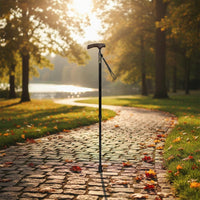 Lightweight Carbon Fiber Cane Anti-Slip Adjustable Cane Portable for Elderly, Seniors, Travel, Outdoor