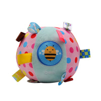 Soft Ball with Tabs Easy-to-Grab Grasping Ball Soft for Abdomen Time, Newborns
