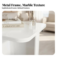With casters 2-Tier Rolling Utility Cart Modern aesthetic Side Table Multi-Functional Mobile Furniture Space-Saving for Apartment Dwellers, Homeowners, Students, Living Room, Bedroom, Home Office, Balcony