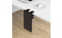 Foldable Armrest with Clamp No-Drill Beneath-Desk Bracket Space-Saving Arm Surface for Computer Users, Writers