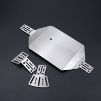 RC Chassis Guard Plate Rust Resistant Chassis Guard Plate with Brackets for Custom Setups