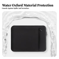 Air-Filled Padding Interior Shockproof Laptop Sleeve Full-Coverage Protection Laptop Inner Bag Soft Fleece Lining for Gamers, Office Workers