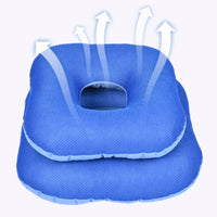 Hollow Seat Cushion Breathable Cushion with Mesh Cover Washable for Office, Home