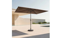 Rectangular Patio Umbrella Waterproof Rectangular Umbrella with Tilt Adjustable for Homeowners, Shop Owners, Garden, Balcony, Storefront