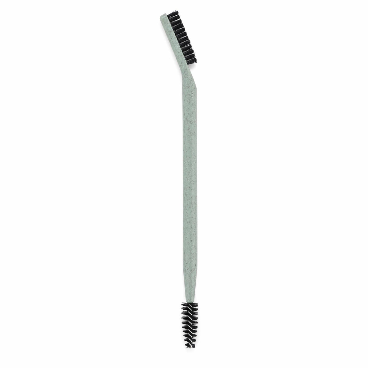 Flat Angled Eyebrow Brush Slim Eyebrow Brush with Spoolie Accurate Professional for Travelers