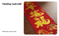 2026 Horse Year gold foil Fu couplets, various sizes offered