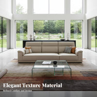 linear 3-Seater Sofa Light Luxury design elegance 3-Seater Settee Modern design living Room Furniture for Homeowners, Families, Lounge Area, Bedroom