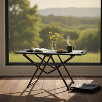Lightweight Foldable Table Compact Folding Table with Storage Bag Sturdy Heavy Duty for Campers