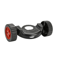 Lawn Mower Auxiliary Wheel Treaded Auxiliary Wheels Rolling for Homeowners