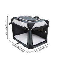 No Installation Car Trunk Dog Kennel Easy to Clean Portable Pet Crate