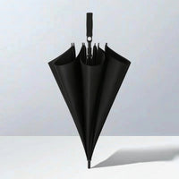 Comfortable Grip Umbrella with Hook Handle Large Umbrella with J Handle Windproof Travel-Friendly for Commuters, Golfers, Golf Course
