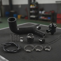 Replacement Pressure Relief Valve Kit Easy to Install Valve with Adapters Molded Black for Maintenance