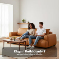 Round Sofa and alsoh Design Couch Modern Minimalist design Household Furniture for Apartment Dwellers, Families, Living Room, Small Space, Reception Hall