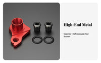 UDH Tail Hook Aluminum Alloy Universal Derailleur Hanger Rear Derailleur Hanger CNC Machined Gear Tail Hook Easy Installation