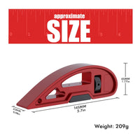 Adjustable Sanding Belt and Holder Set Portable Sanding Bow Curved Sandpaper Holder Sturdy for Woodworkers