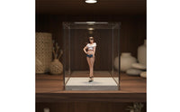1:64  Hand Painted Resin Figure Realistic Model Miniature Upright Female Figure for Hobbyists, Diorama
