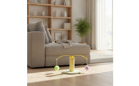 Colorful Cat Scratching Toy with Sisal Post Interactive Cat Scratching Post Sturdy for Cats, Pet Corner, Living Room