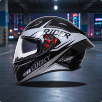 Complete Coverage Headgear | Washable Liner, Ventilated with Sun Visor, for Road Riding