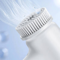 Waterproof Electric Shower Brush with Interchangeable Heads Massaging Electric Bath Brush Comfortable Gentle for Adults