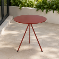 Metal Camping Table, Modern Minimalist, Outdoor Dining Table, Outdoor, Garden Table