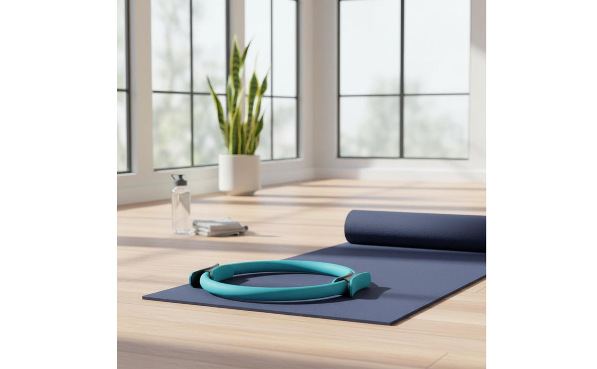 Beginner-Friendly Pilates Loop Padded Comfort Grips Pilates Enchanting Circle Portable for Beginners