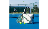 Multi-Functional Crossbody Racket Bag Large Capacity Badminton Shoulder Bag Adjustable Strap for Women, Gym