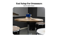 Quick Release Cymbal Nut Aluminum Alloy Instant-Release Cymbal Topper Percussion Accessory Easy Installation Lightweight