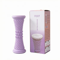 Foot Massage Roller Raised-Point Textured Foot Roller Wellness Tool Cylindrical Hard Plastic