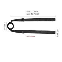 Massage Assist Strap Loop Connector Back Massage Strap Black