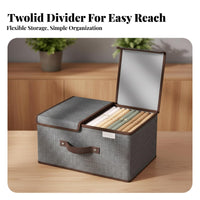 Foldable Clothing Box Stackable foldable Clothing Box Sturdy Construction