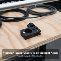 Height Adjustable Camera Production Cart Large Capacity Cinematic Production Camera Cart Effortless Mobility Photography Equipment Trolley All-Terrain Wheels for Live Streamers, Cinematic Graphers, Photographers, Outdoor, on Location S, Studio