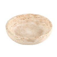 Decorative Bowl Artisanal Rustic Centerpiece Bowl Minimalist Catchall Tray for Coffee Table