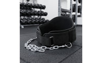 Breathable Mesh Weighted Belt with Chain Padded Weight Belt with Chain Sturdy Secure for Home Workouts