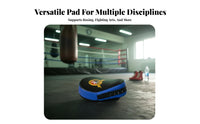 Breathable Design Boxing Focus Pad Shock Absorbing Sanda Training Pad Thickened Padding for Coaches, Trainers, Gym