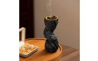 Nordic Design Spiral Resin Burner Creative Design Twist Incense Holder Decorative Modern Incense Decoration Gift Idea for Bedroom, Living Room, Tea Table