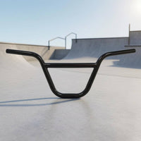 Black U-Shaped Cycle Handlebar Glossy Finish U-Shaped Bike Handlebar Cylindrical Cycle Accessory Thickened