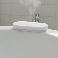Multi-Surface Shower Cleaning Brush Replaceable Pads Bendable Sponge Brush Ergonomic Handle Flexible Tile Scrubber Non-Scratch for Kitchen