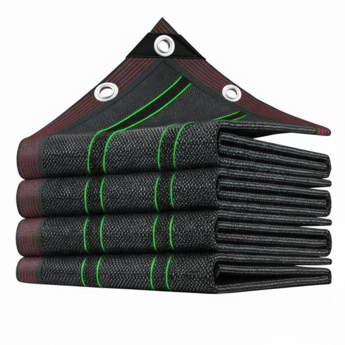 Heat Insulation Sun Shade Netting High Density Weave Black Sunshade Netting Long-Lasting Sunblock Shade Cloth Water-Permeable for Gardeners, Balcony, Rooftop, Patio, Garden