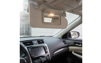 Beige Sun Visor with Mirror Replacement Car Sun Visor Compatible OE Standard for Drivers