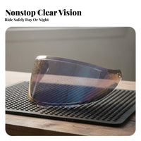 Visor Photochromic Full Face Helmet Visor Day and Night Use Replacement Face Visor